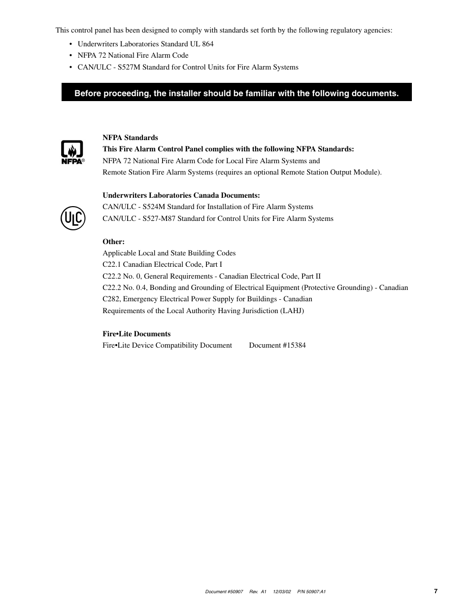 Fire-Lite CMP-2402B Fire Alarm Control Panel User Manual | Page 7 / 36