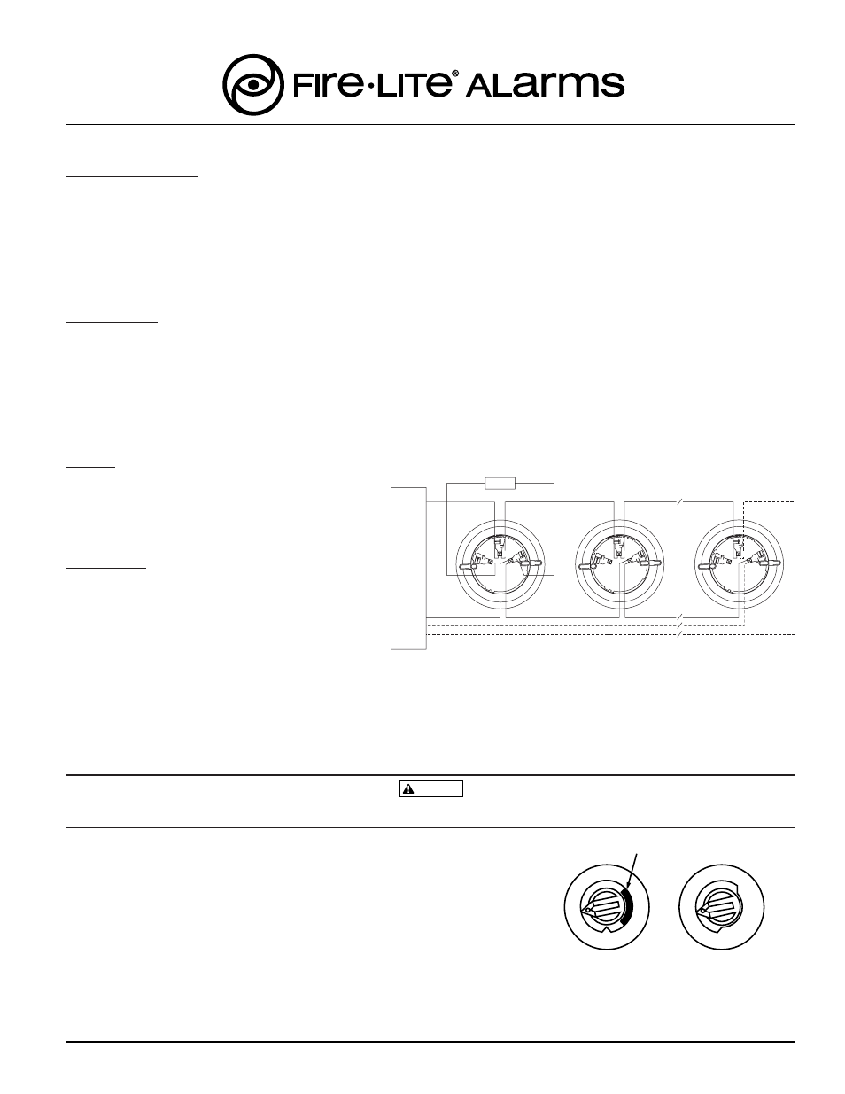 Fire-Lite CP355 Plug-in Addressable Ionization Sensor User Manual | 2 pages