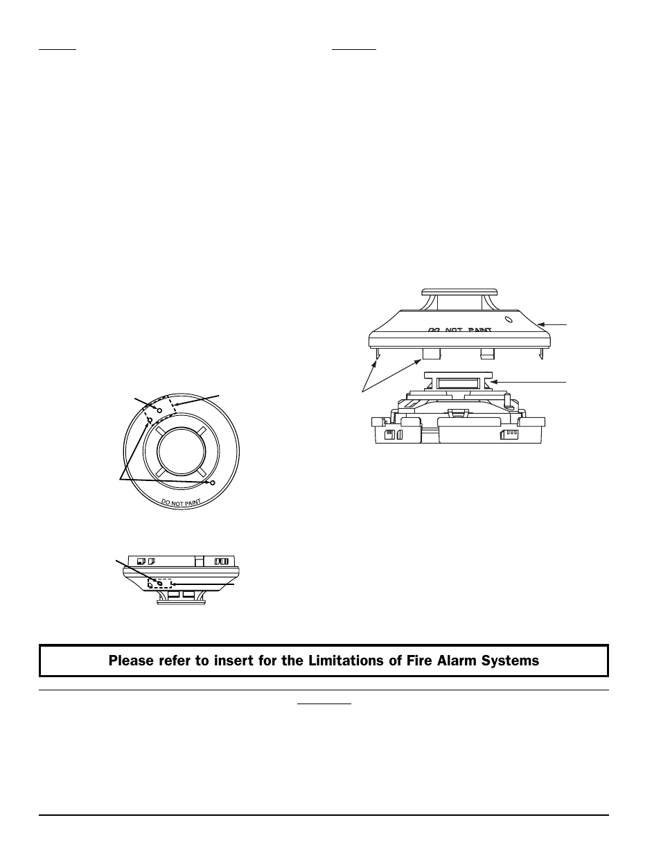 Fire-Lite CP355 Plug-in Addressable Ionization Sensor User Manual | Page 2 / 2