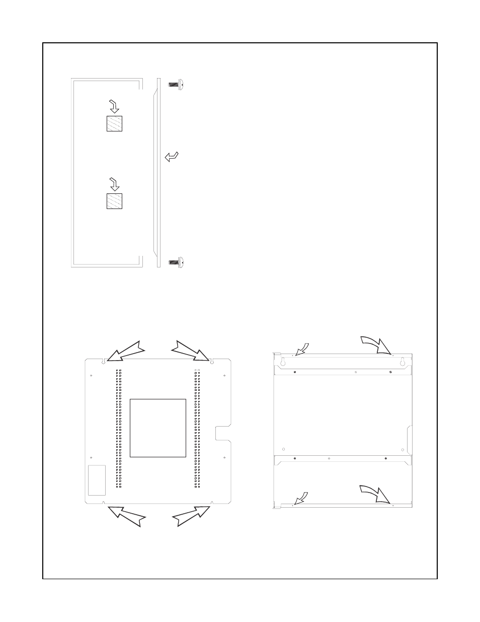 Rail, Rail dress panel, Dp-4xf dress panel 4x backbox | Fire-Lite DP-4XF Dress Panel Kit PID User Manual | Page 2 / 2