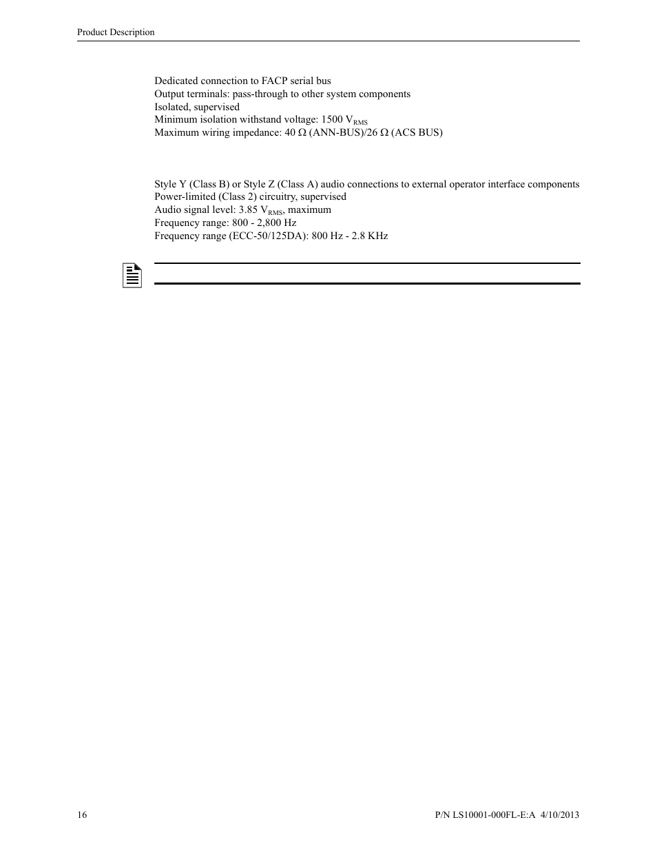 Fire-Lite ECC-50/100E Emergency Command Center User Manual | Page 16 / 108