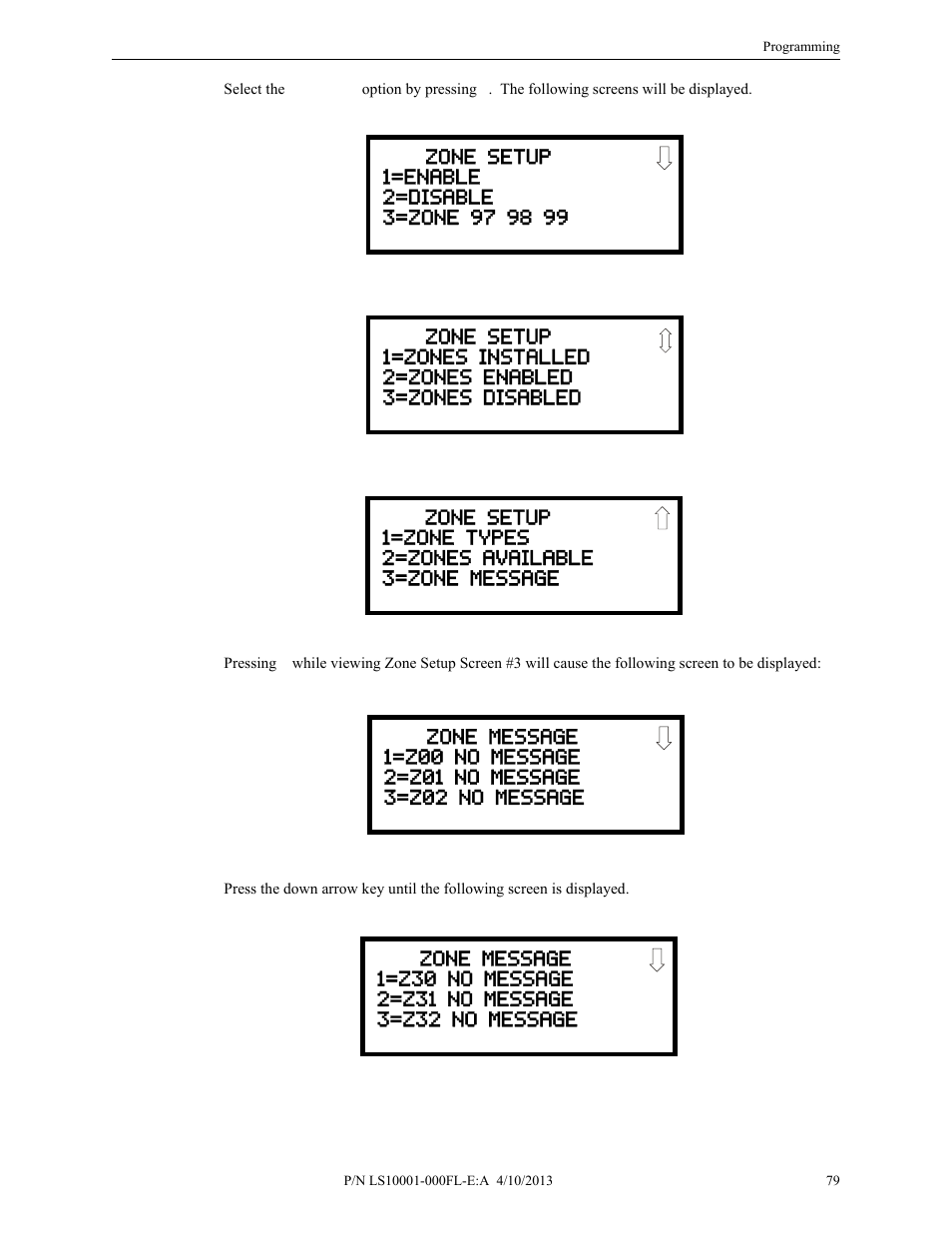 Fire-Lite ECC-50/100E Emergency Command Center User Manual | Page 79 / 108