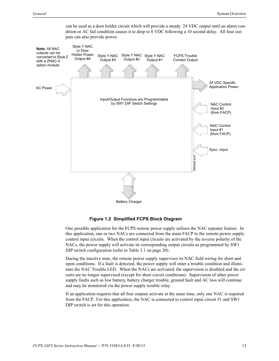 Fire-Lite FCPS Series Field Charger/Power Supply User Manual | Page 13 / 48