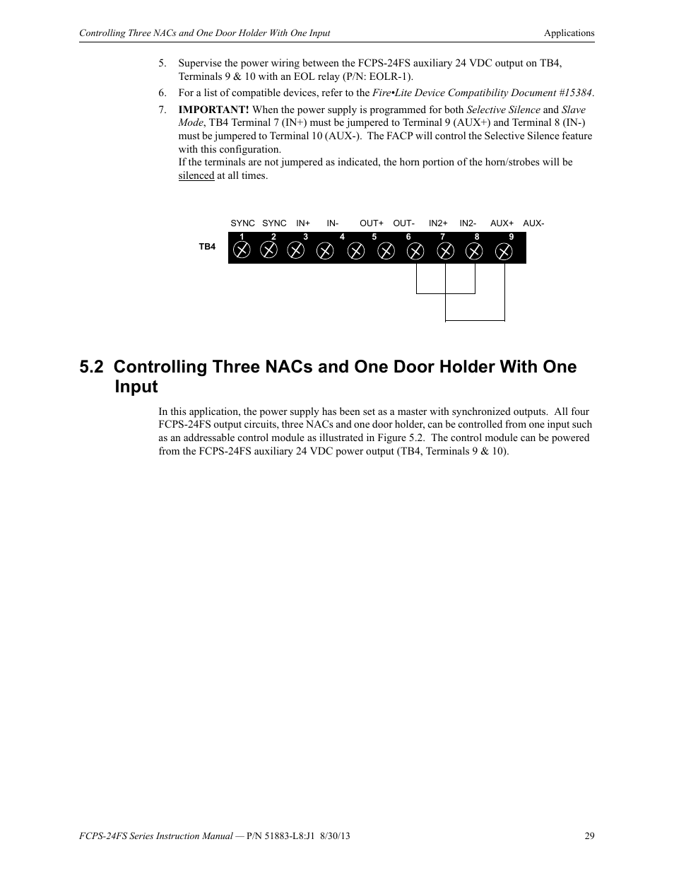 Fire-Lite FCPS Series Field Charger/Power Supply User Manual | Page 29 / 48