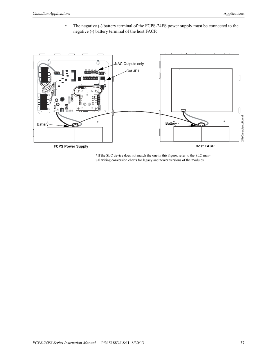 Fire-Lite FCPS Series Field Charger/Power Supply User Manual | Page 37 / 48