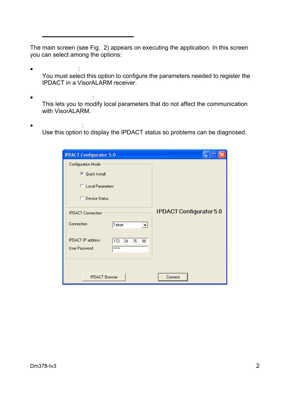 Executing ipdact-configurator | Fire-Lite IPDACT Configurator Quick Guide User Manual | Page 2 / 16
