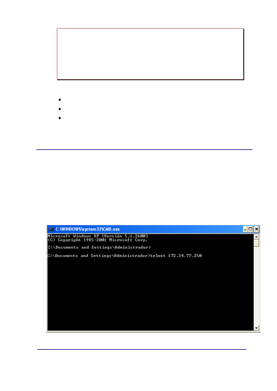 Iii - 5. telnet, Iii - 5 | Fire-Lite IPDACT-2 User Manual | Page 43 / 45
