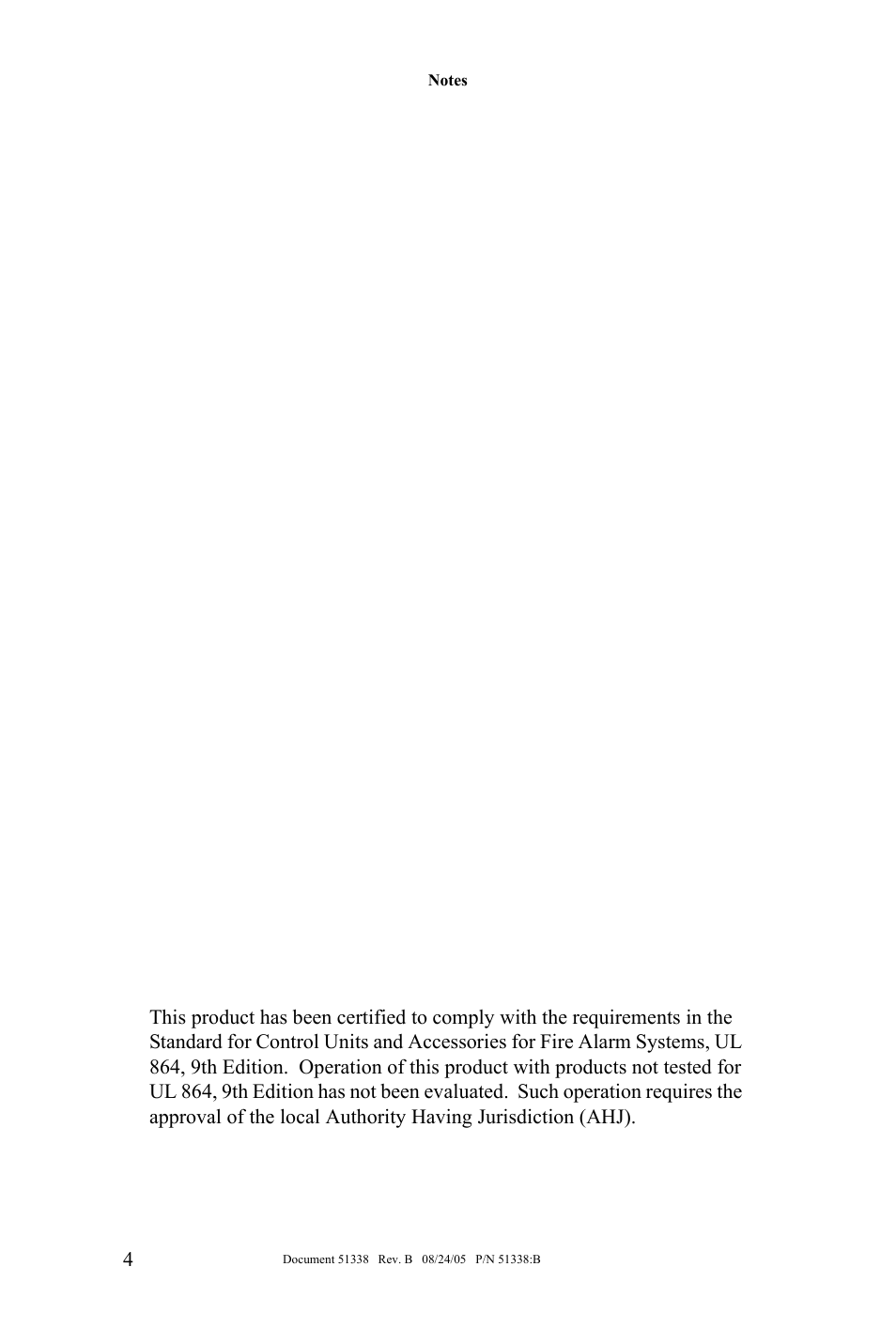 Fire-Lite LCD-80F Remote LCD Annunciator User Manual | Page 4 / 36