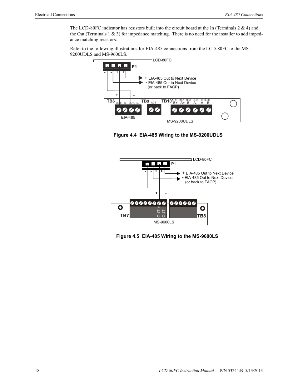Fire-Lite LCD-80FC Remote Fire Indicator User Manual | Page 18 / 28