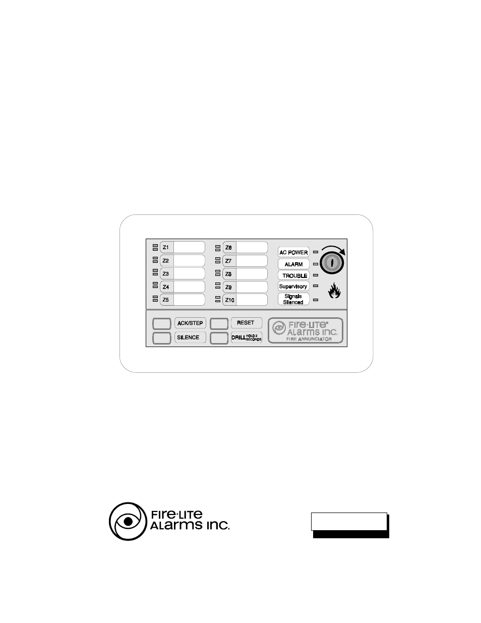 Fire-Lite LED-10 Series Remote Fire Annunciator User Manual | 28 pages