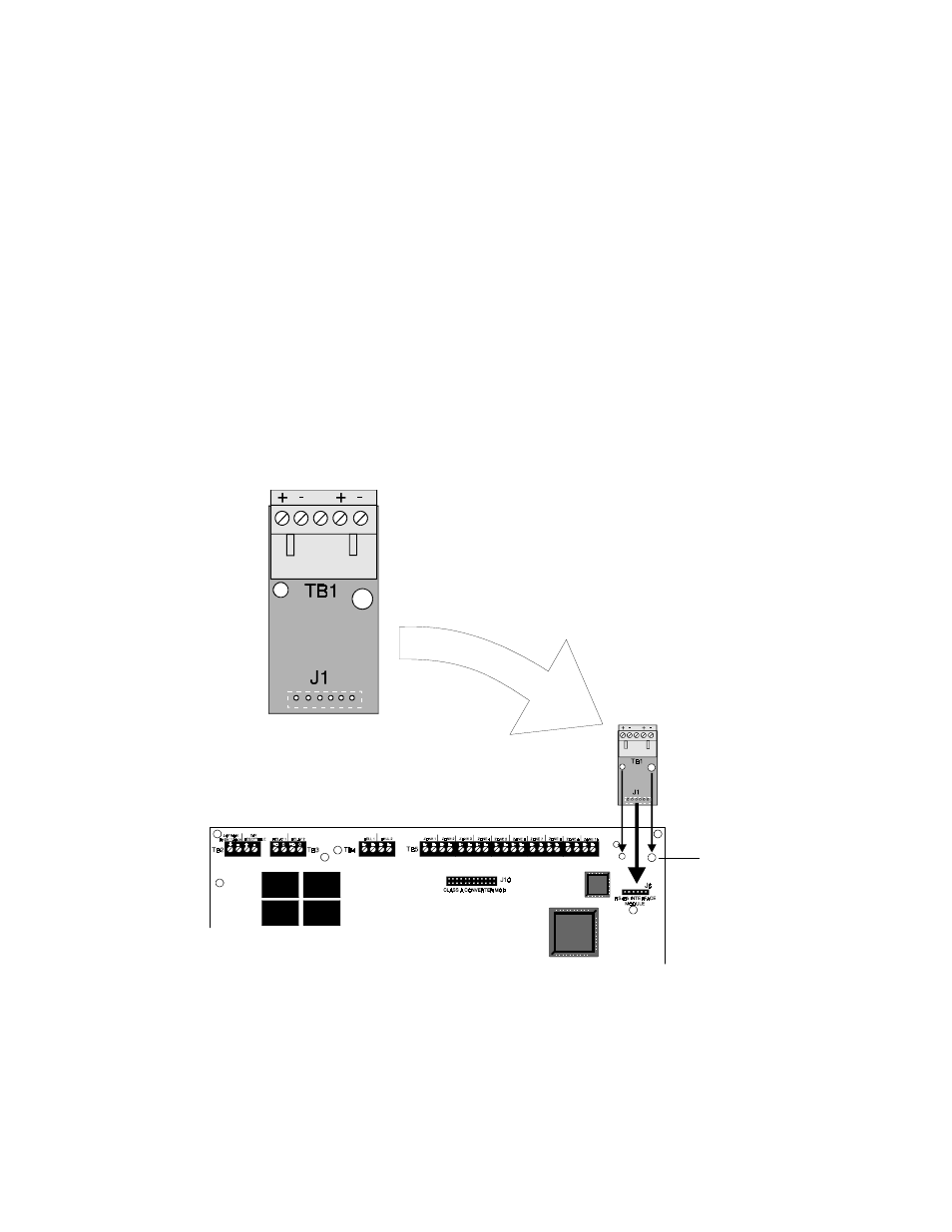 Figure 3-2: led-10im installation | Fire-Lite LED-10 Series Remote Fire Annunciator User Manual | Page 17 / 28