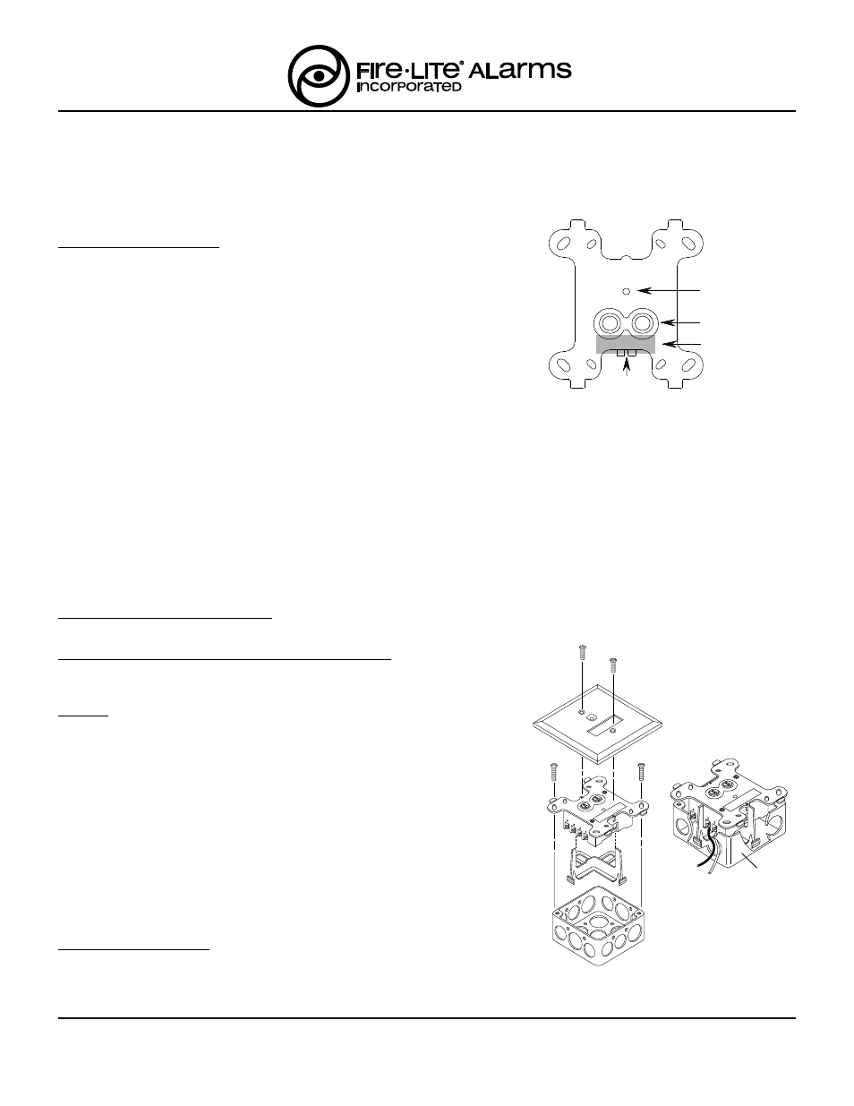 Fire-Lite I300(A) User Manual | 4 pages