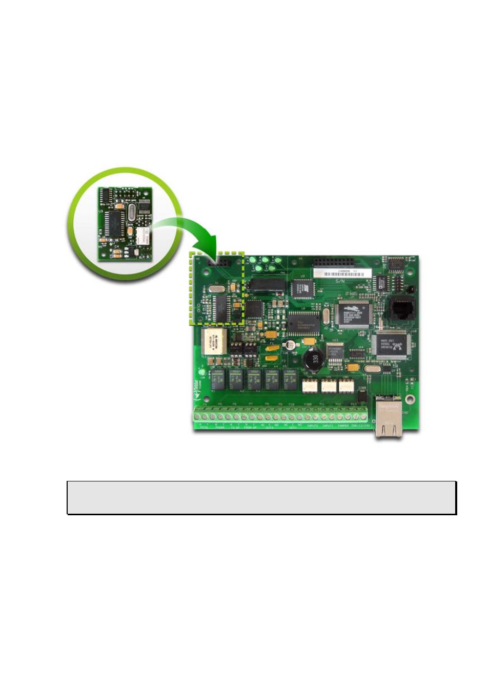 Fire-Lite mIP-2UD Modem Card User Manual | 2 pages