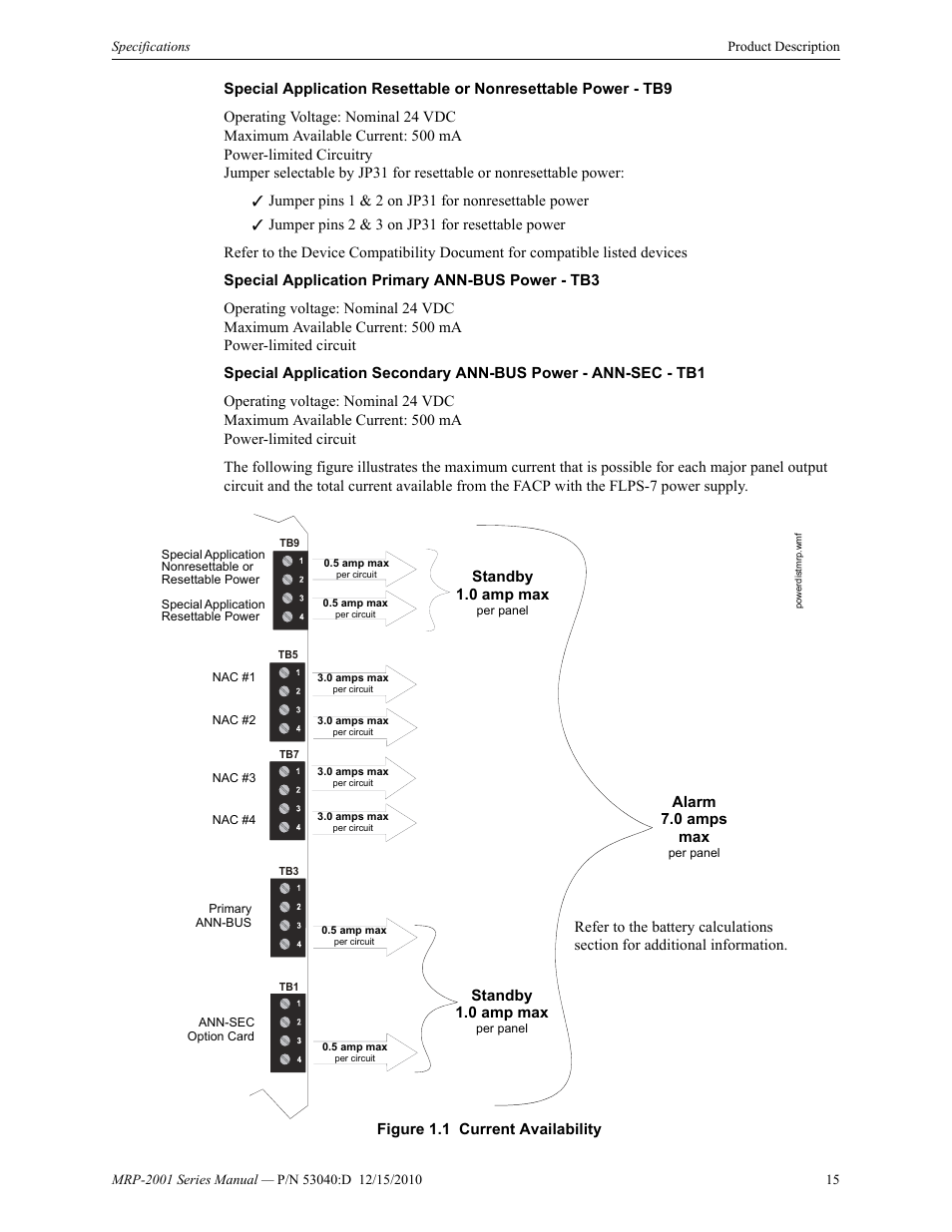 Fire-Lite MRP-2001C PRE-ACTION/DELUGE CONTROL PANEL User Manual | Page 15 / 144