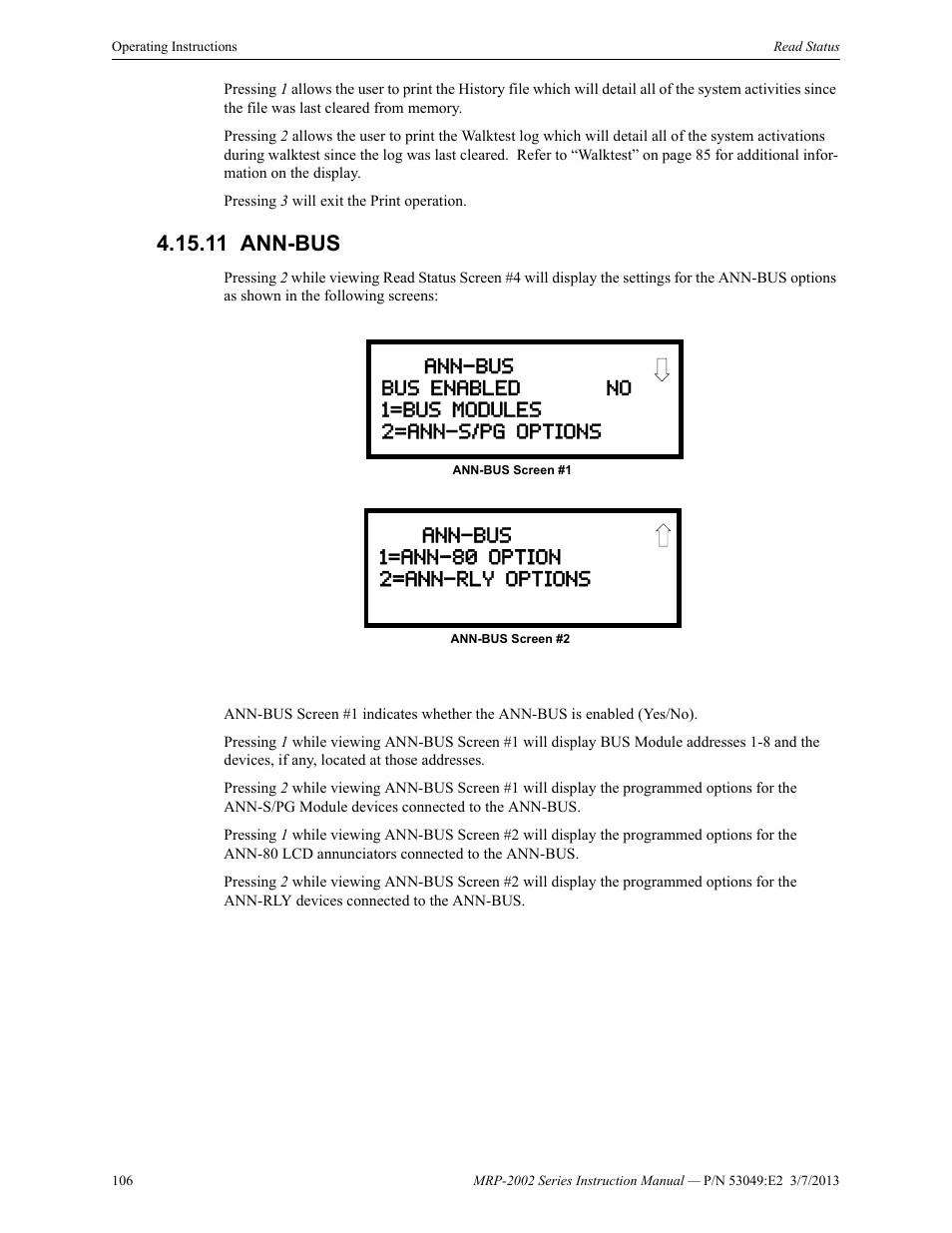 11 ann-bus, Ann-bus | Fire-Lite MRP-2002C Agent Release Control Panel User Manual | Page 106 / 176