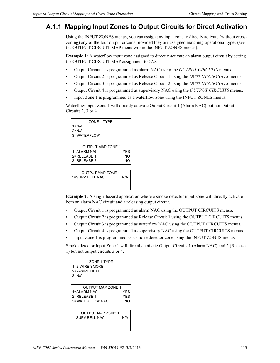 Fire-Lite MRP-2002C Agent Release Control Panel User Manual | Page 113 / 176