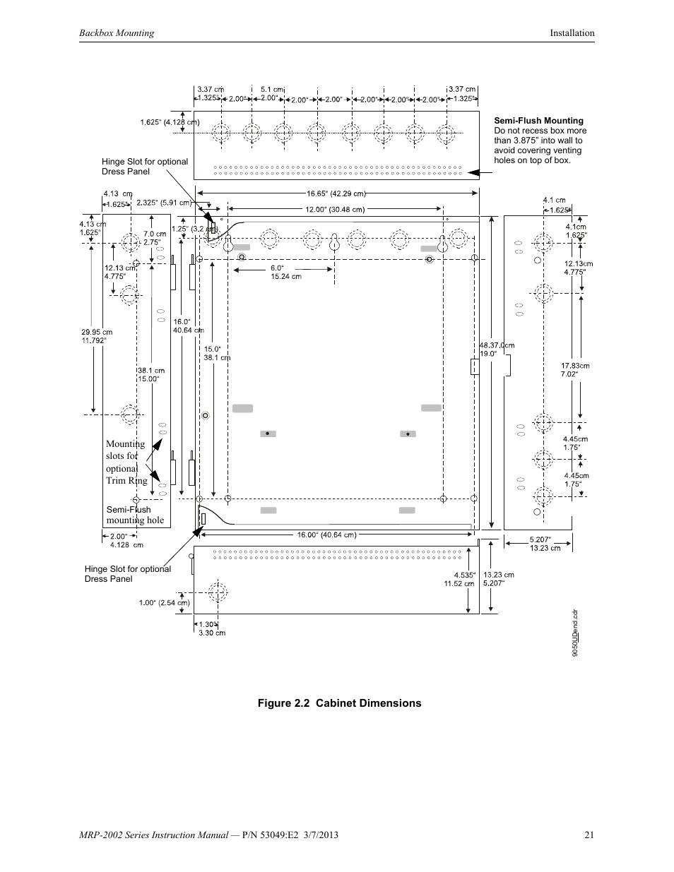 Fire-Lite MRP-2002C Agent Release Control Panel User Manual | Page 21 / 176