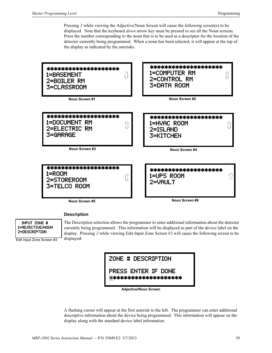 Fire-Lite MRP-2002C Agent Release Control Panel User Manual | Page 59 / 176