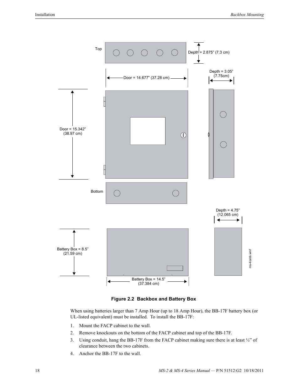 Fire-Lite MS-4E Fire Alarm Control Panel User Manual | Page 18 / 56