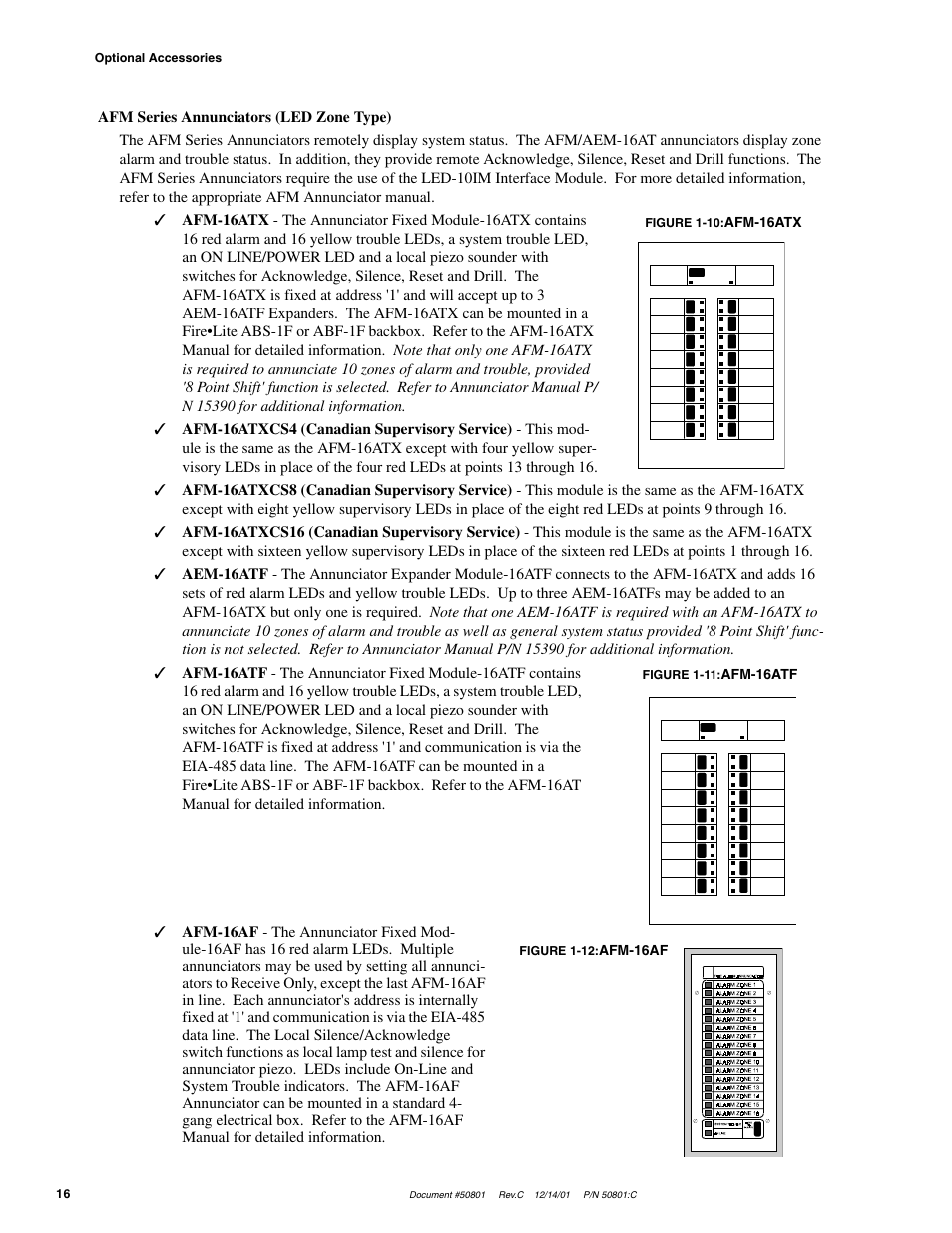 Fire-Lite MS-2410BC Conventional Control Panel User Manual | Page 16 / 64