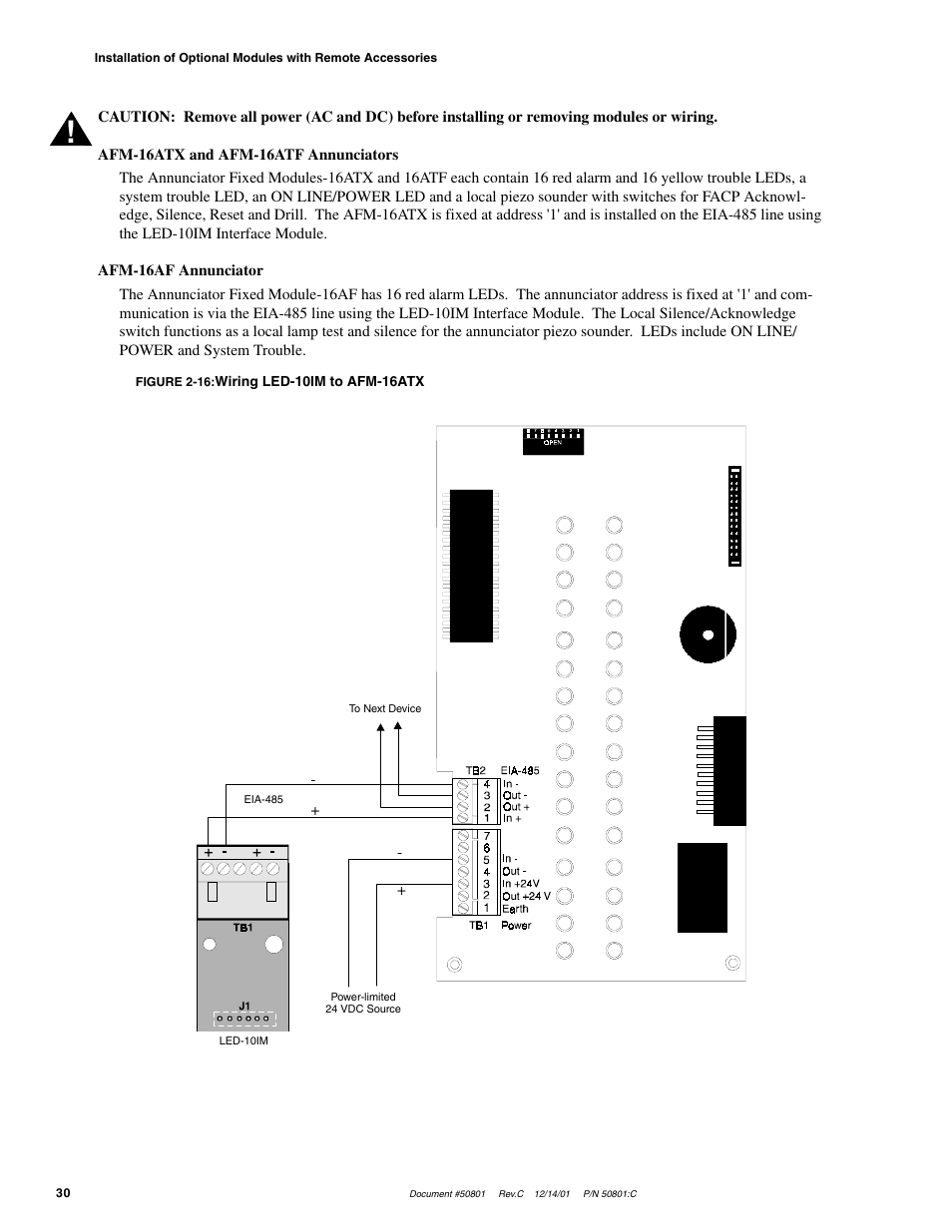 Fire-Lite MS-2410BC Conventional Control Panel User Manual | Page 30 / 64