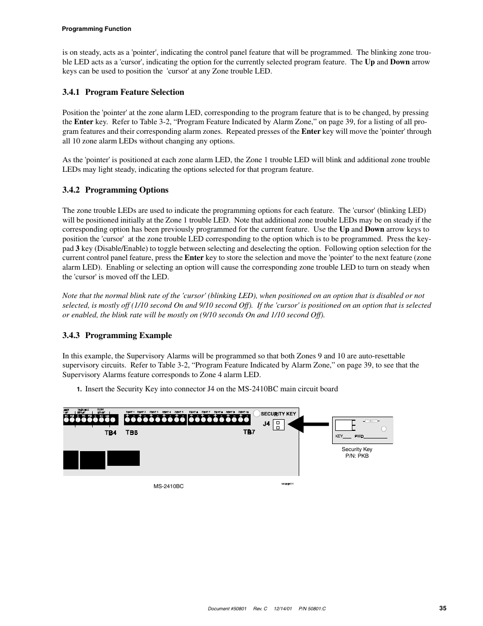 Fire-Lite MS-2410BC Conventional Control Panel User Manual | Page 35 / 64