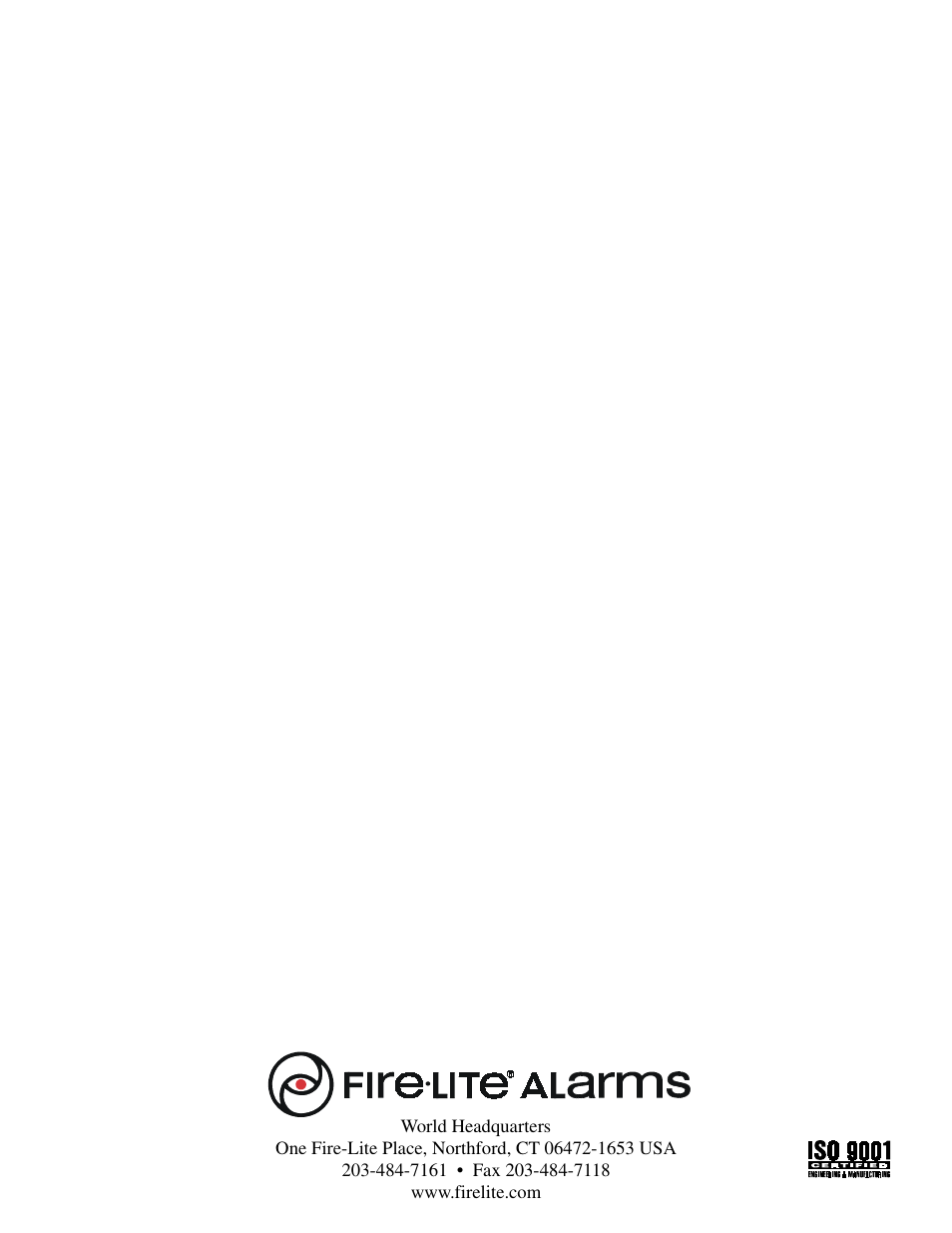 Fire-Lite MS-2410BC Conventional Control Panel User Manual | Page 64 / 64