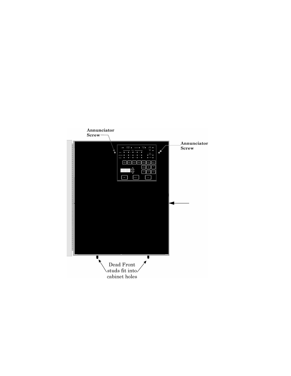 3 dead front installation and removal, 1 installing the dead front, 3 dead front installation and removal -2 | Installing the dead front -2 | Fire-Lite MS-25E Addressable Fire Control Panel User Manual | Page 32 / 106