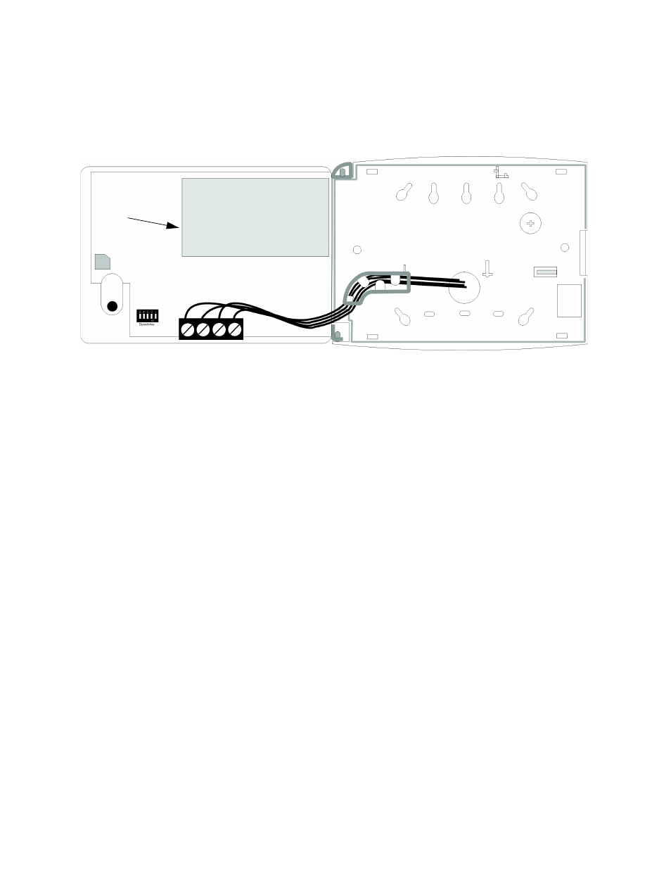 1 mounting the ann-80, 1 mounting the ann-80 -11, Red location (see section 4.5.1) | Fire-Lite MS-25E Addressable Fire Control Panel User Manual | Page 41 / 106