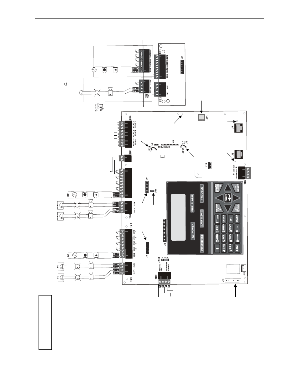 Ms-10ud series main circuit board | Fire-Lite MS-10UD Series FACP User Manual | Page 11 / 144