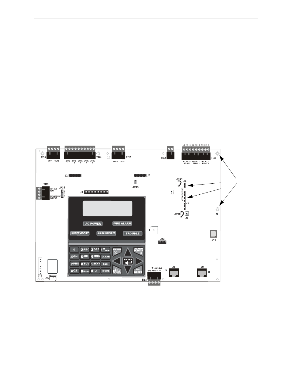 2 4xtmf option module, 4xtmf transmitter module installation, 4xtmf option module | Fire-Lite MS-10UD Series FACP User Manual | Page 39 / 144