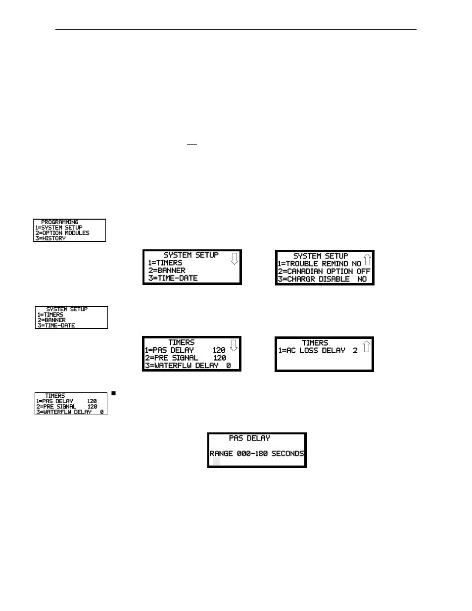 Timers | Fire-Lite MS-10UD Series FACP User Manual | Page 70 / 144