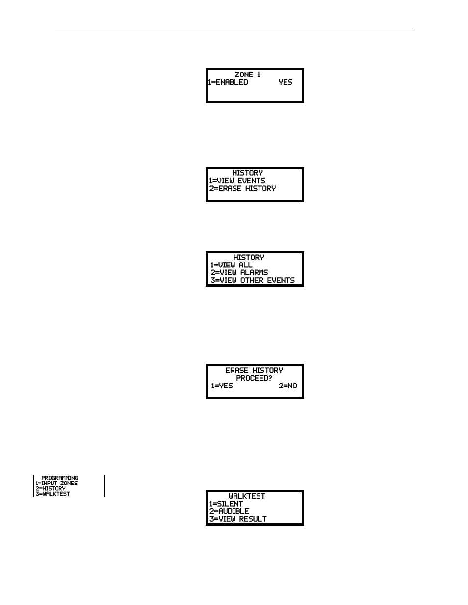 2 history, 3 walktest, History 3.6.3: walktest | Fire-Lite MS-10UD Series FACP User Manual | Page 94 / 144