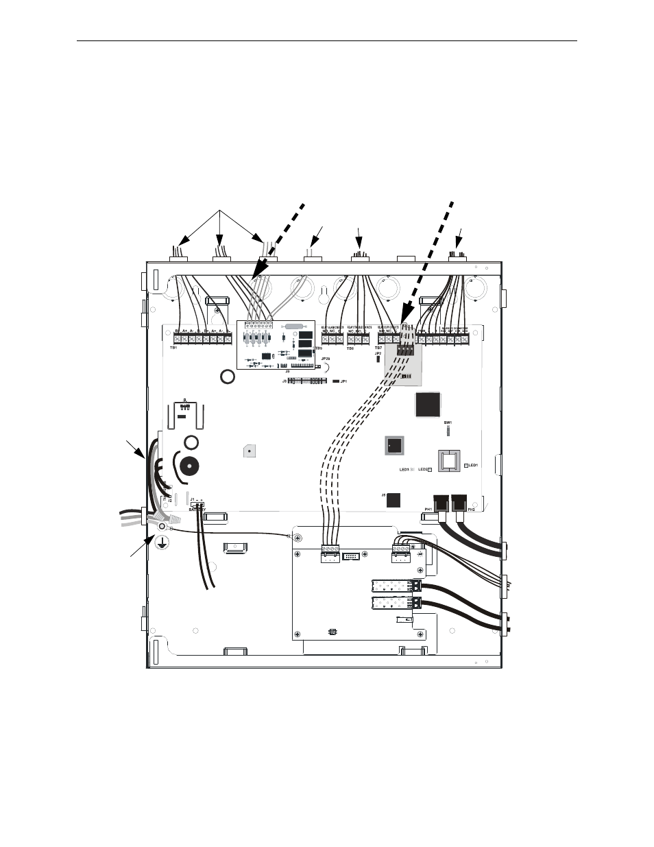 6 ul power-limited wiring requirements, Ul power-limited wiring requirements, L power | Limited, Wiring requirem, Ents | Fire-Lite MS-9050UDC Addressable Fire Alarm Control Panel User Manual | Page 31 / 192