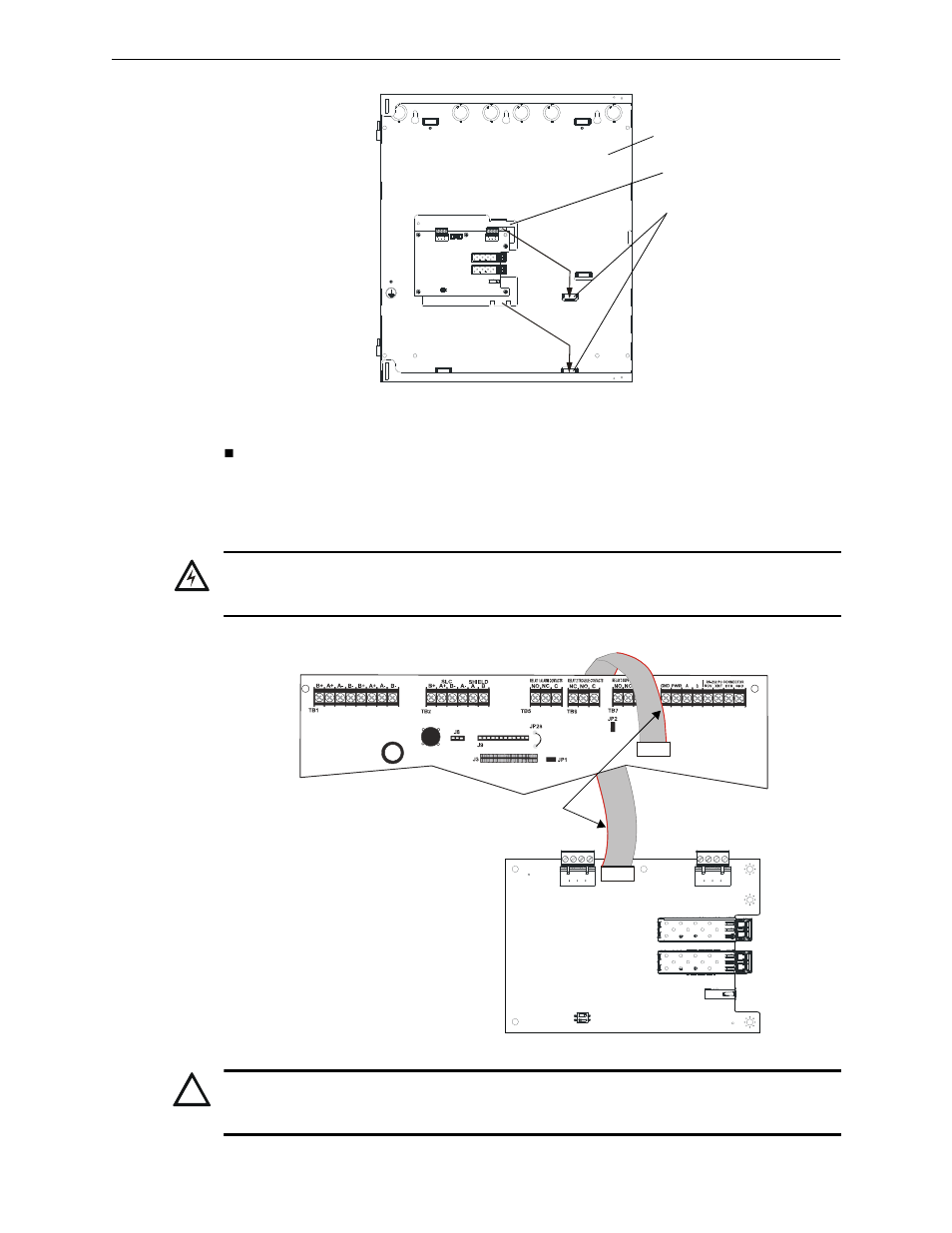 Wiring the ann-lc to the ms-9050ud | Fire-Lite MS-9050UDC Addressable Fire Alarm Control Panel User Manual | Page 53 / 192