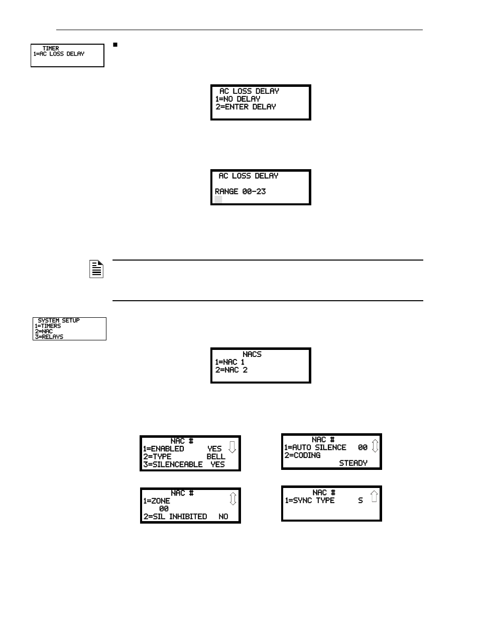 Nac (notification appliance circuit) | Fire-Lite MS-9050UDC Addressable Fire Alarm Control Panel User Manual | Page 86 / 192