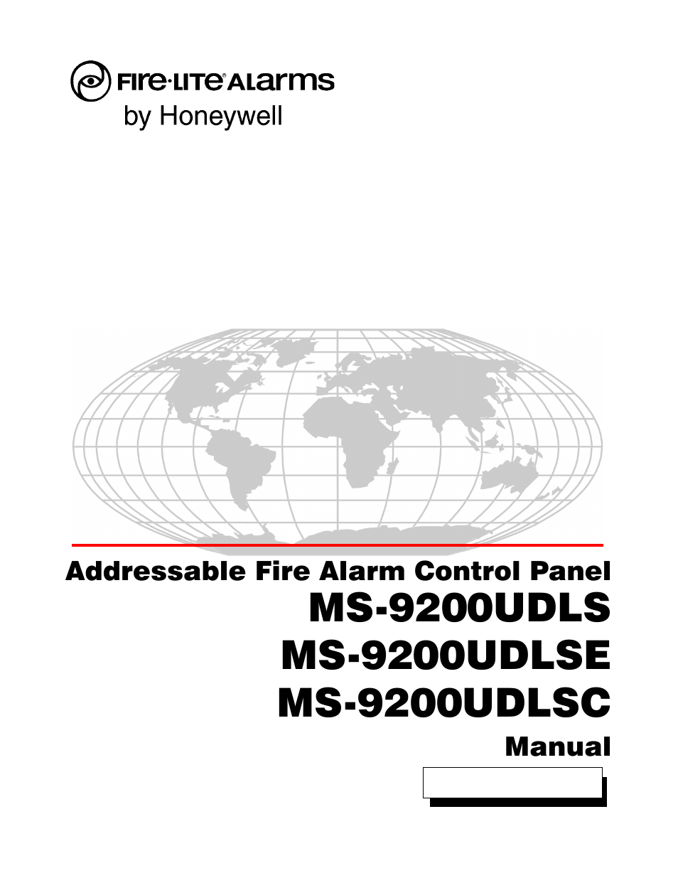 Fire-Lite MS-9200UDLSC Addressable Fire Alarm Control Panel User Manual | 200 pages