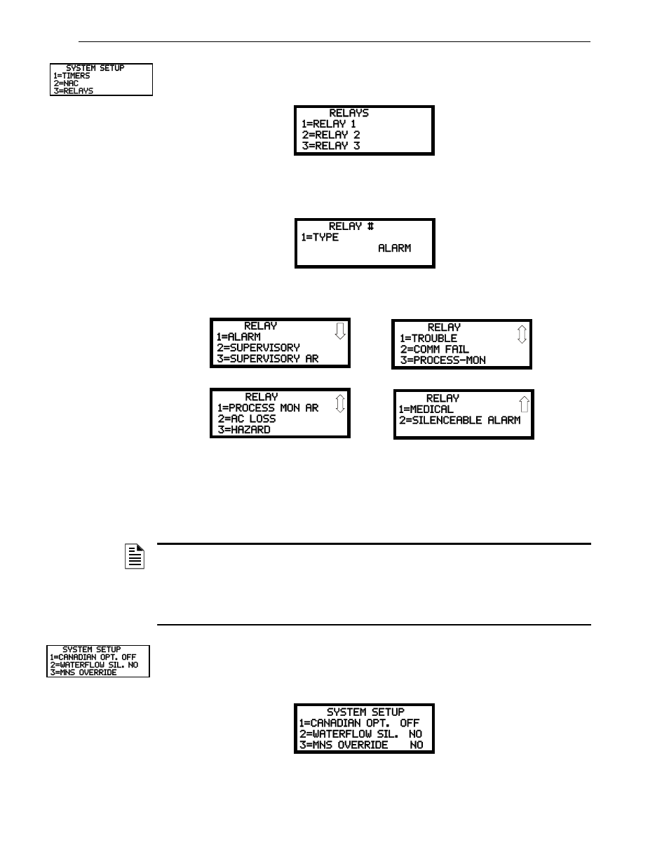 Relays, Canadian option, Relays canadian option | Fire-Lite MS-9200UDLSC Addressable Fire Alarm Control Panel User Manual | Page 100 / 200