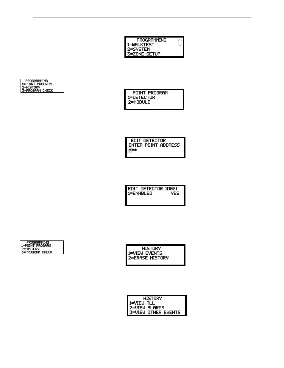 1 disable point, 2 history, Disable point 3.7.2: history | Fire-Lite MS-9200UDLSC Addressable Fire Alarm Control Panel User Manual | Page 128 / 200