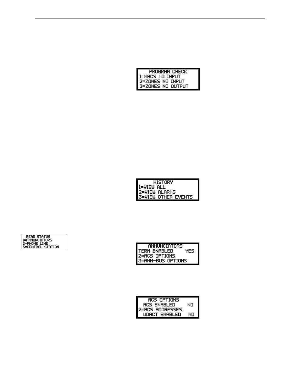 8 program check, 9 history, 10 annunciators | Fire-Lite MS-9200UDLSC Addressable Fire Alarm Control Panel User Manual | Page 148 / 200
