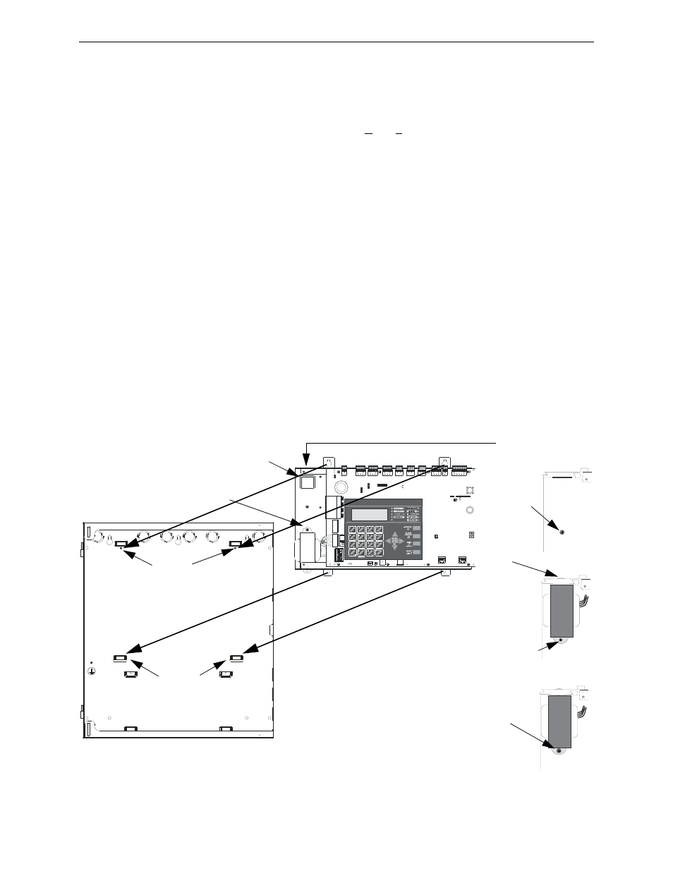 2 mounting optional transformer/remounting chassis, Mounting optional transformer/remounting chassis | Fire-Lite MS-9200UDLSC Addressable Fire Alarm Control Panel User Manual | Page 29 / 200