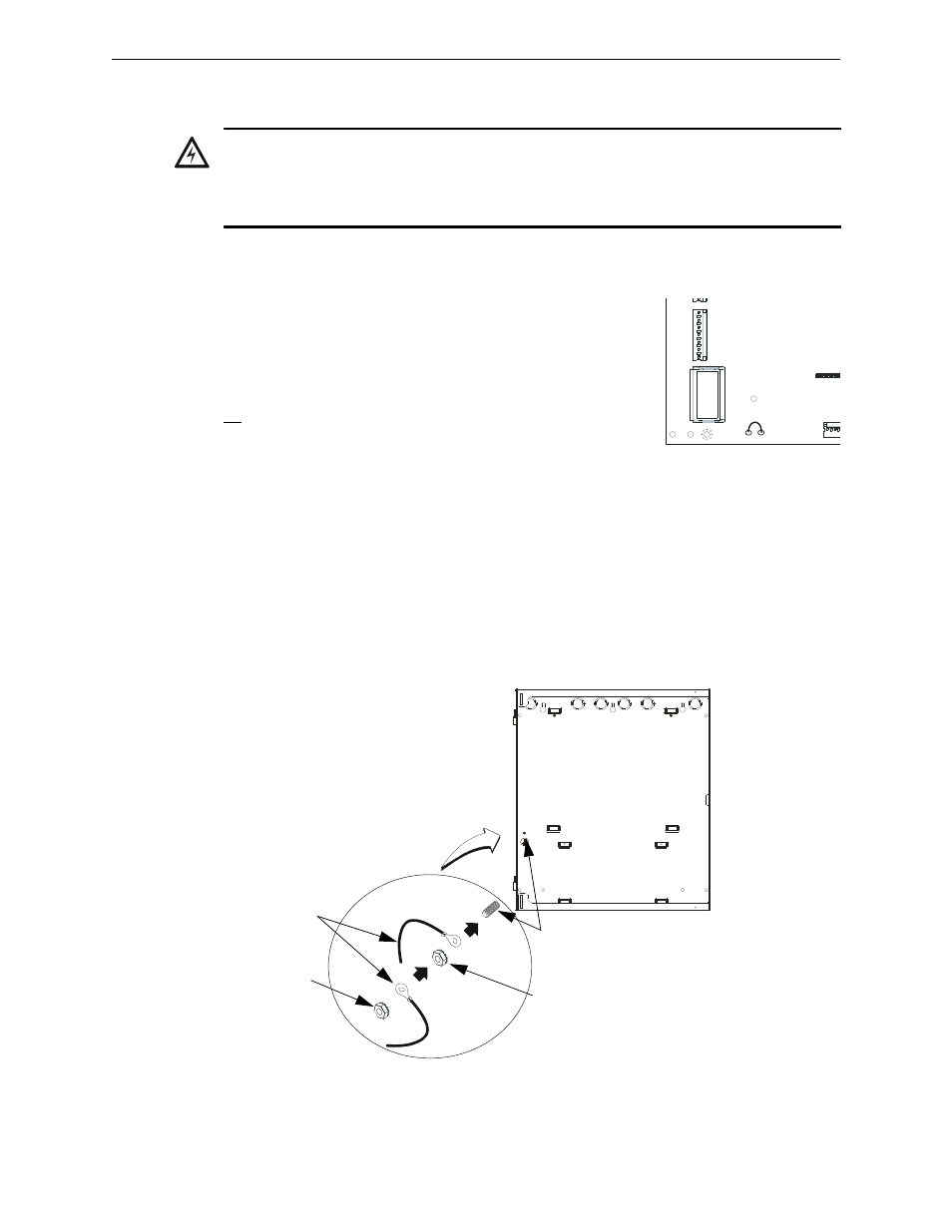 3 power, 1 ac power and earth ground connection, Power | Ac power and earth ground connection, Figure 2.5 earth ground connection | Fire-Lite MS-9200UDLSC Addressable Fire Alarm Control Panel User Manual | Page 32 / 200