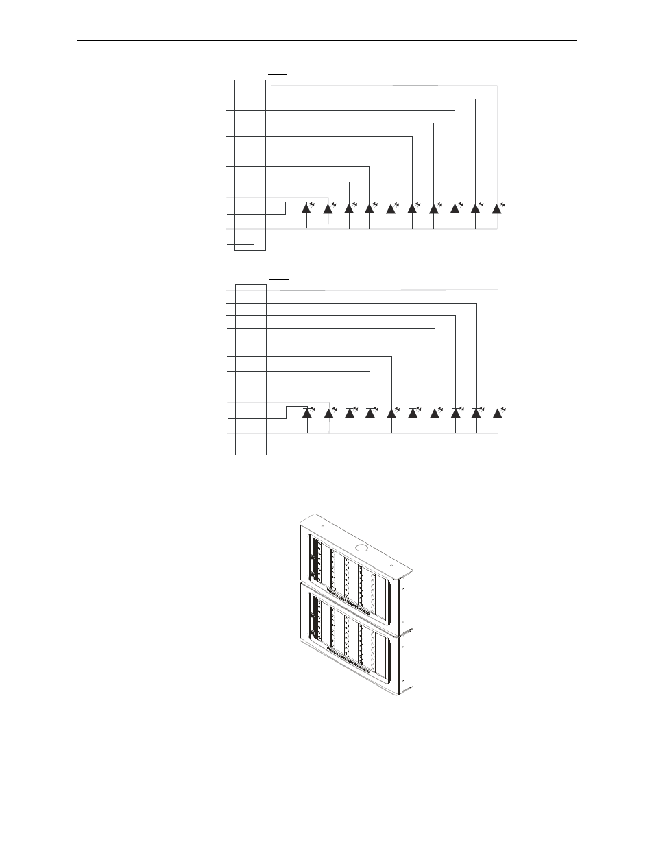 Ann-led annunciator module, D in figure 2.25, Figure 2.25 ann-i/o led wiring | P1 p2 | Fire-Lite MS-9200UDLSC Addressable Fire Alarm Control Panel User Manual | Page 54 / 200