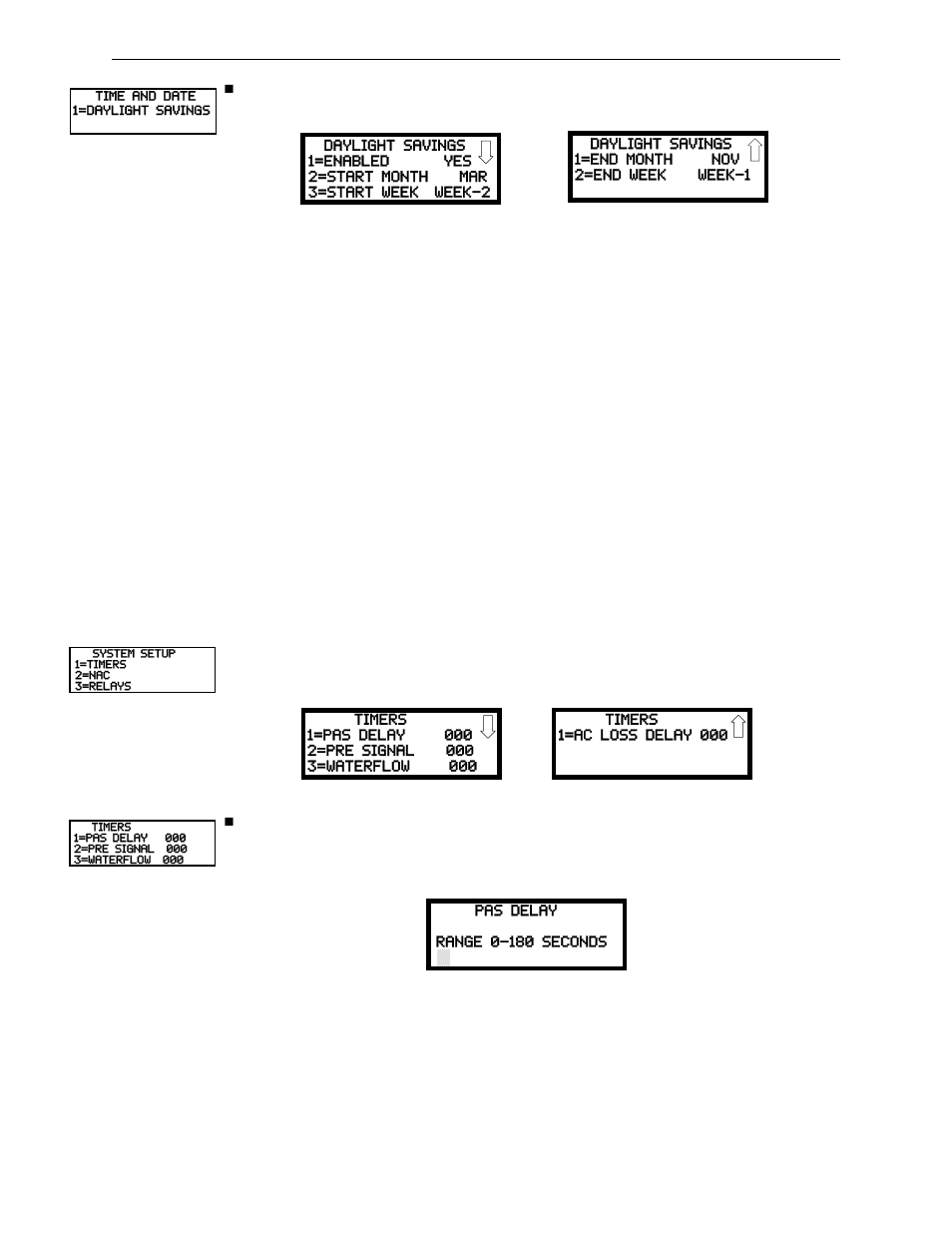 Timers | Fire-Lite MS-9200UDLSC Addressable Fire Alarm Control Panel User Manual | Page 94 / 200