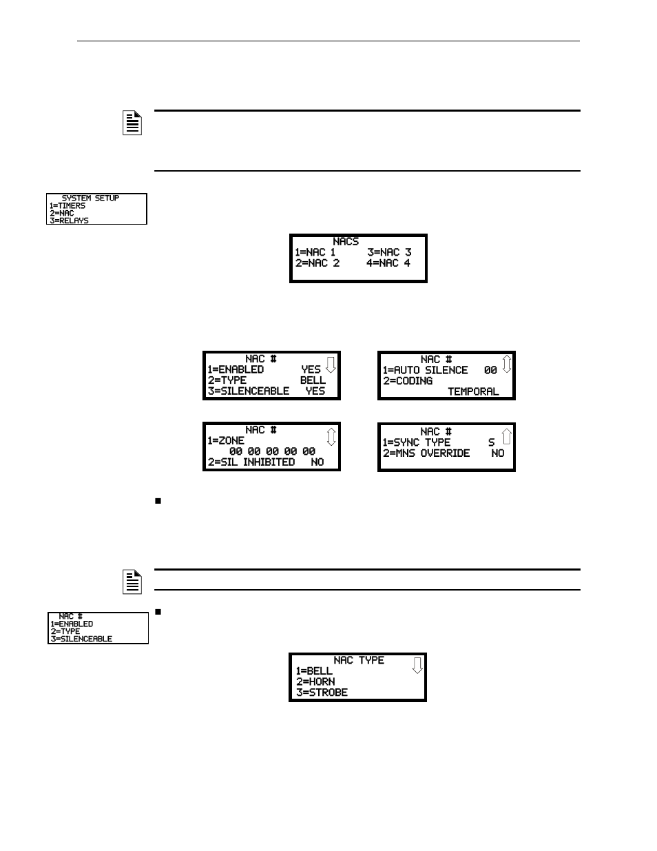 Nac (notification appliance circuit) | Fire-Lite MS-9200UDLSC Addressable Fire Alarm Control Panel User Manual | Page 96 / 200