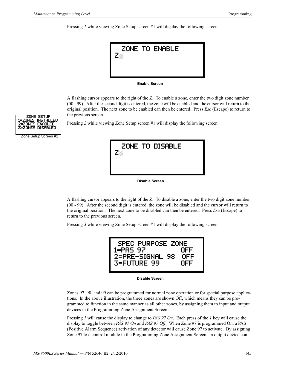 Fire-Lite MS-9600LSC Addressable Fire Alarm Control Panel User Manual | Page 145 / 208