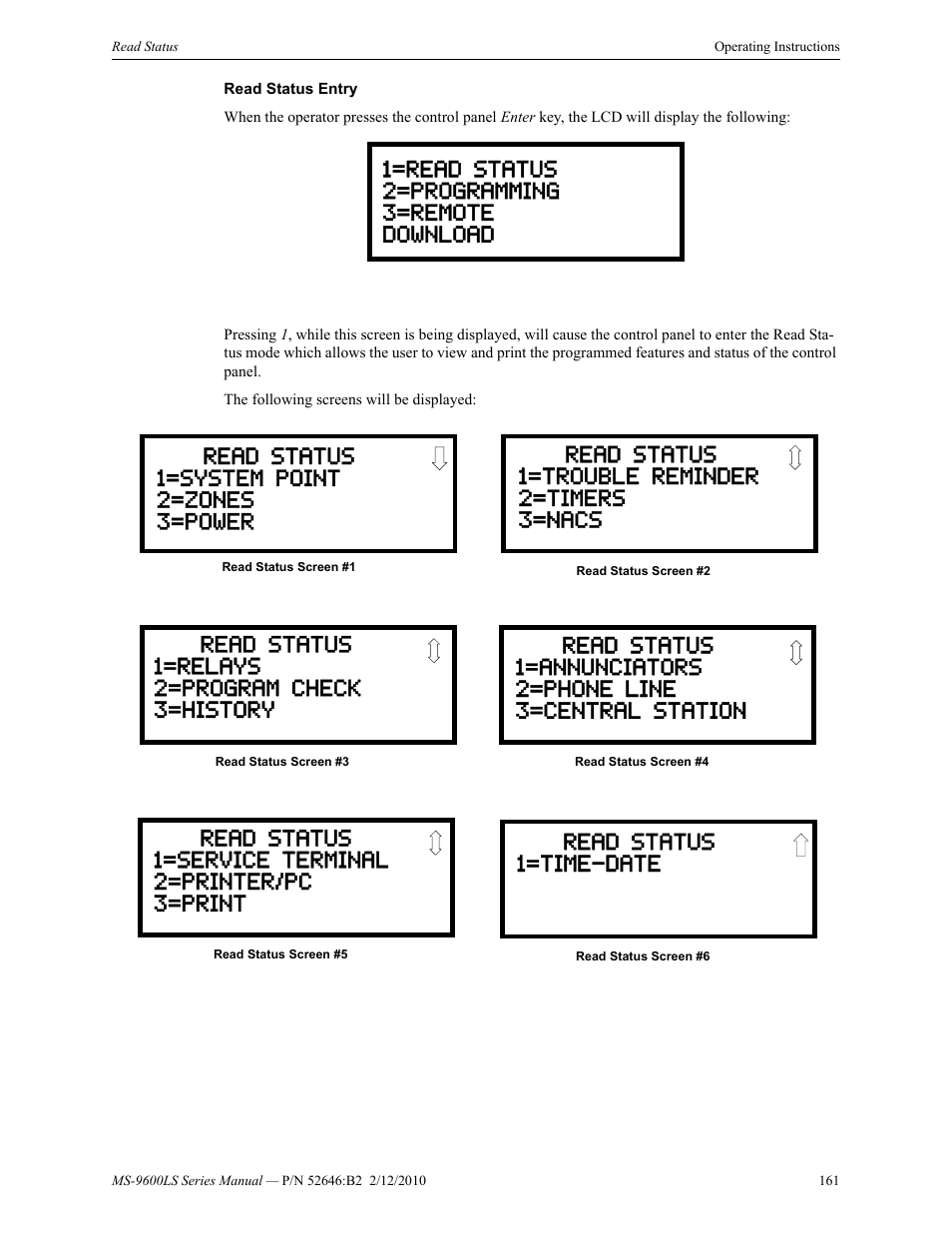 Fire-Lite MS-9600LSC Addressable Fire Alarm Control Panel User Manual | Page 161 / 208