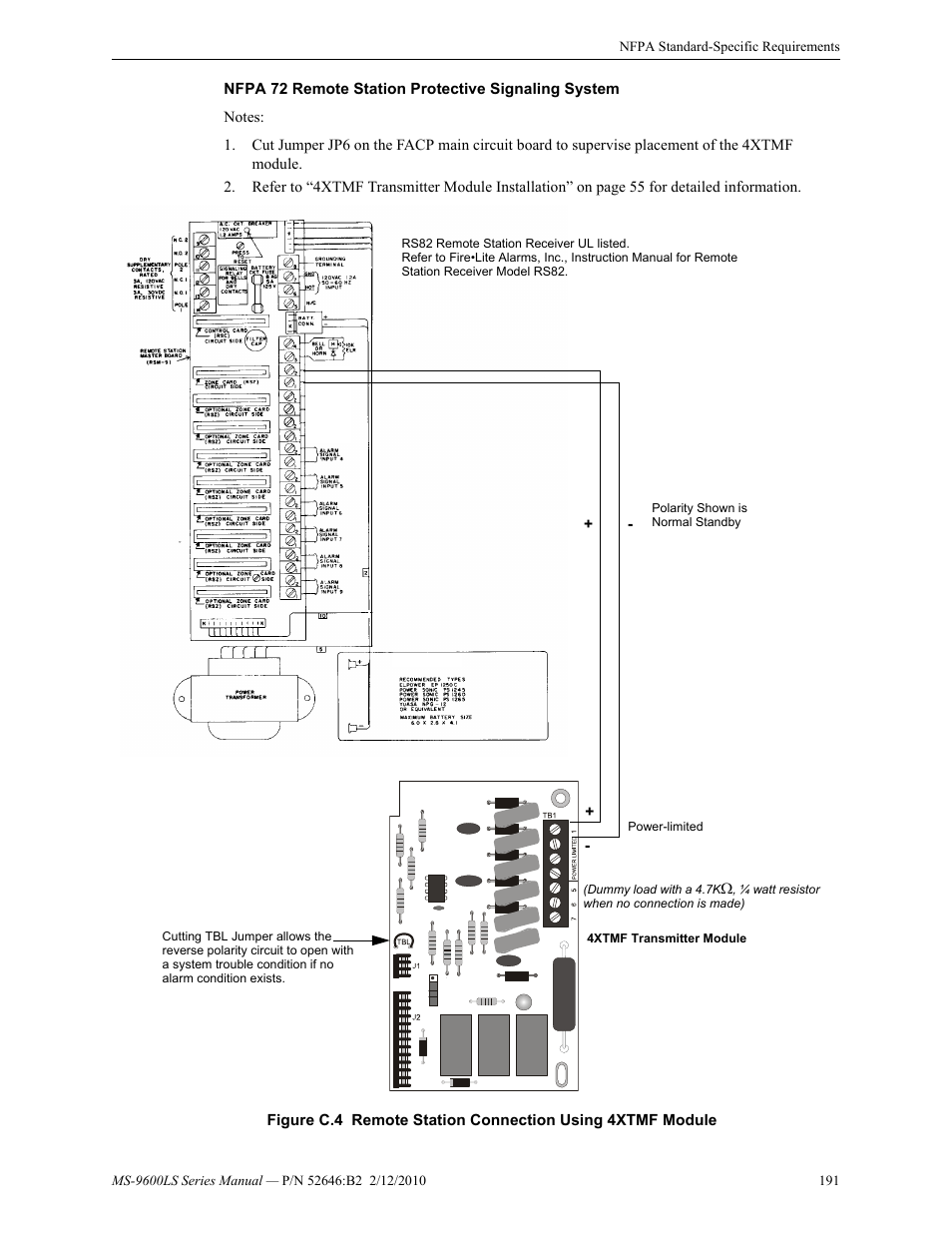 Fire-Lite MS-9600LSC Addressable Fire Alarm Control Panel User Manual | Page 191 / 208