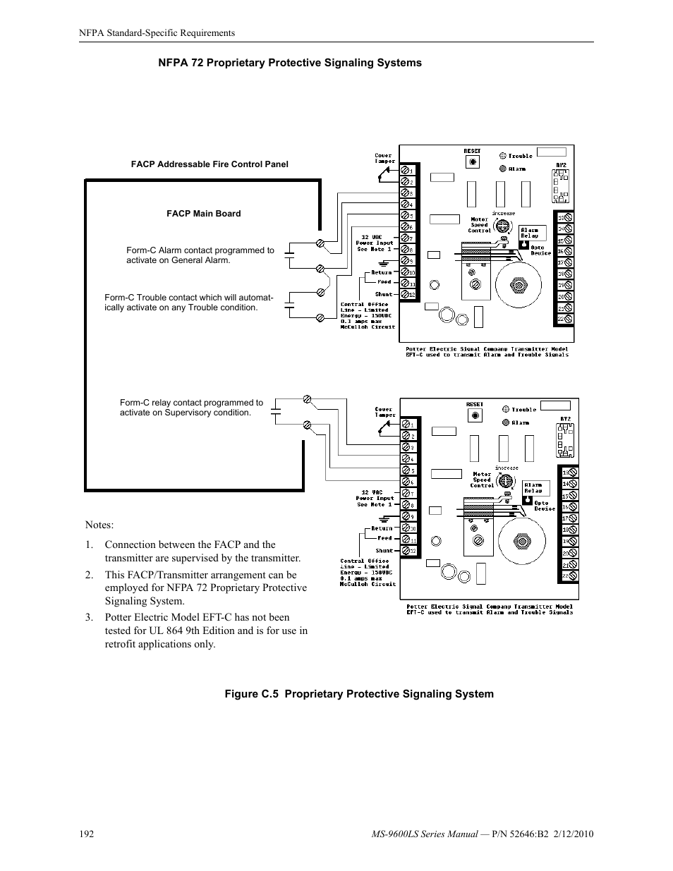 Fire-Lite MS-9600LSC Addressable Fire Alarm Control Panel User Manual | Page 192 / 208