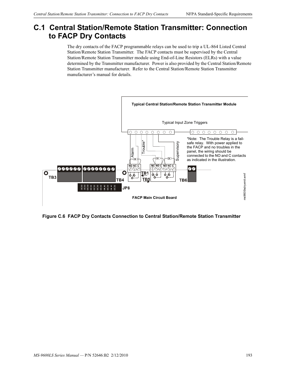Fire-Lite MS-9600LSC Addressable Fire Alarm Control Panel User Manual | Page 193 / 208